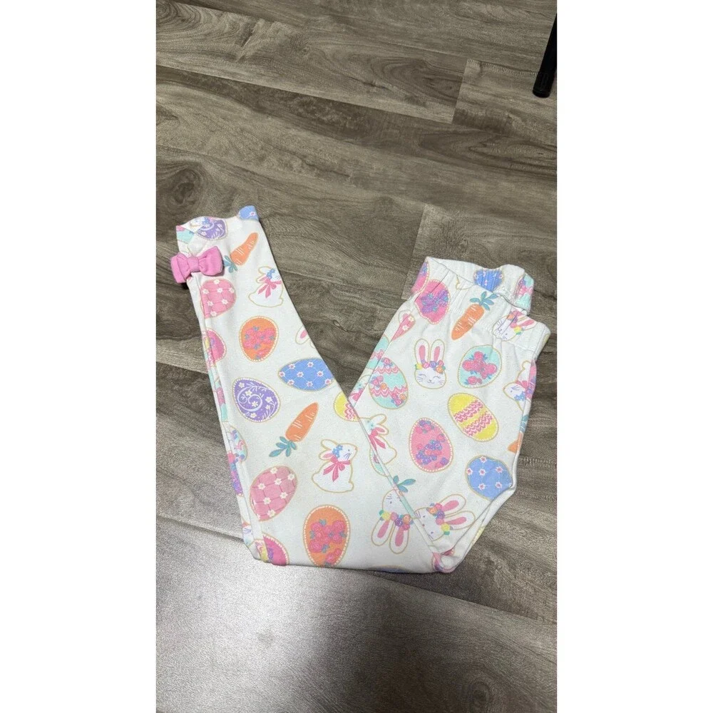 NEW 3pc Gymboree Easter Bunny Embroidered Set Spring Garden Party Bundle Girls 7